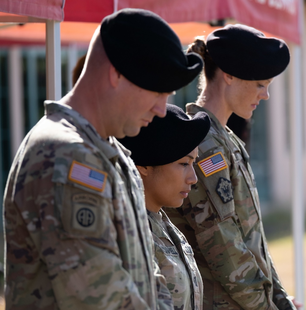 Tripler Army Medical Center Alpha Company Change of Command