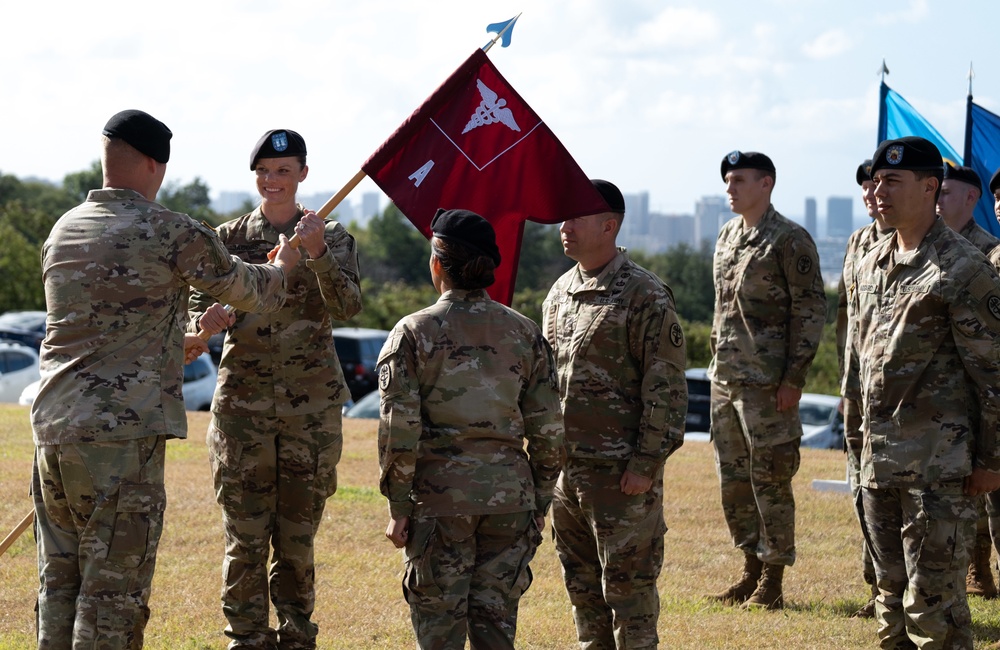 Tripler Army Medical Center Alpha Company Change of Command