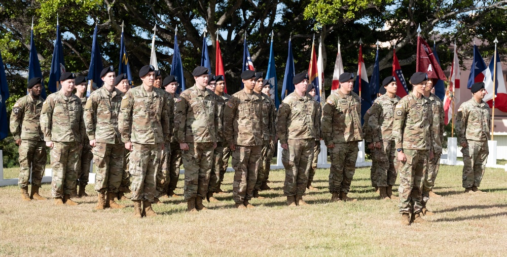 Tripler Army Medical Center Alpha Company Change of Command