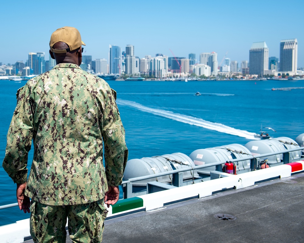 Navy Region Southwest Conducts Naval Security Force Training Exercise with USS Carl Vinson (CVN 70)