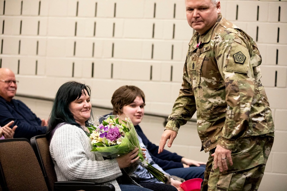 Kincaid Man Retires From Army After 32 Years and Rising to Highest Enlisted Rank