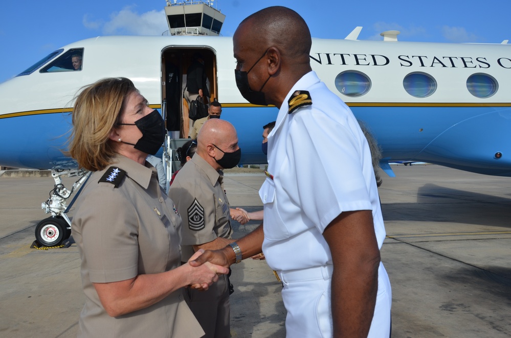 Gen. Richardson visits Barbados