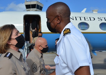 Gen. Richardson visits Barbados