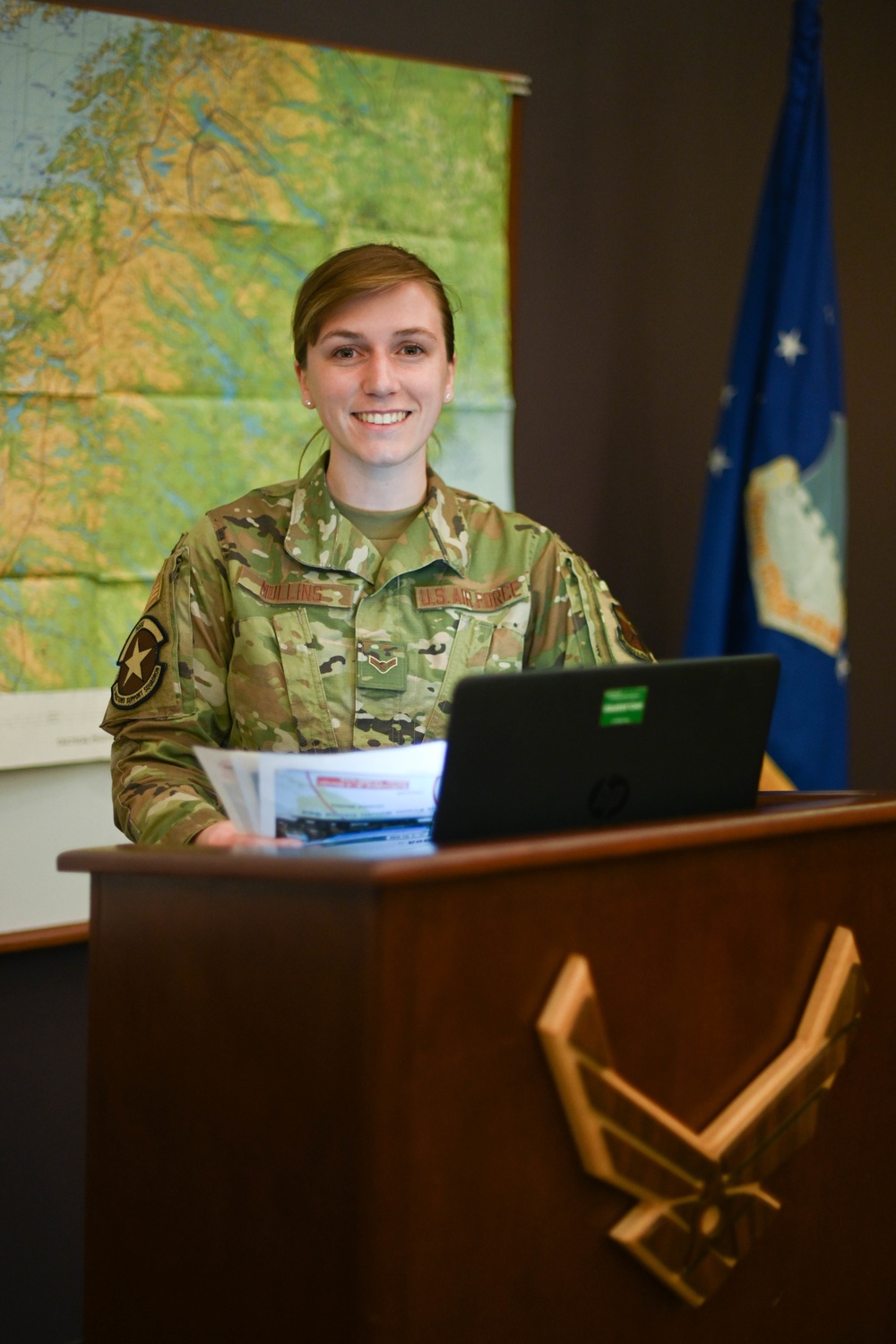 Striker of The Month: Airman 1st Class Emily Mullins