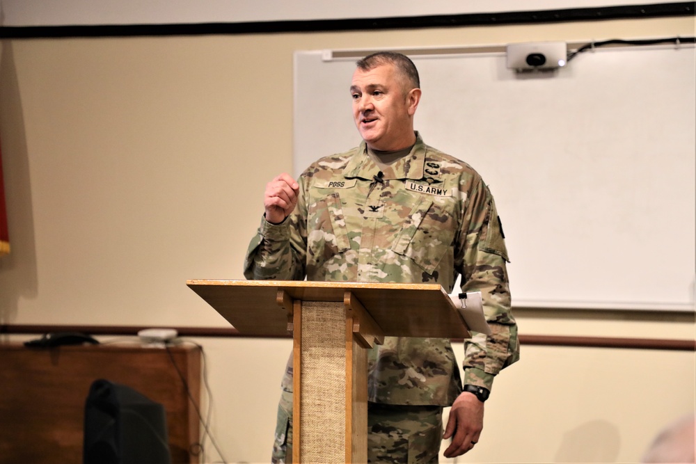 Workforce briefing provides update to Fort McCoy Garrison staff