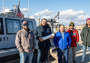 Bionet Sonar tests underwater wireless network at NUWC Division Newport’s Narragansett Bay Test Facility