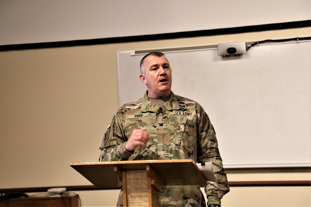 Workforce briefing provides update to Fort McCoy Garrison staff