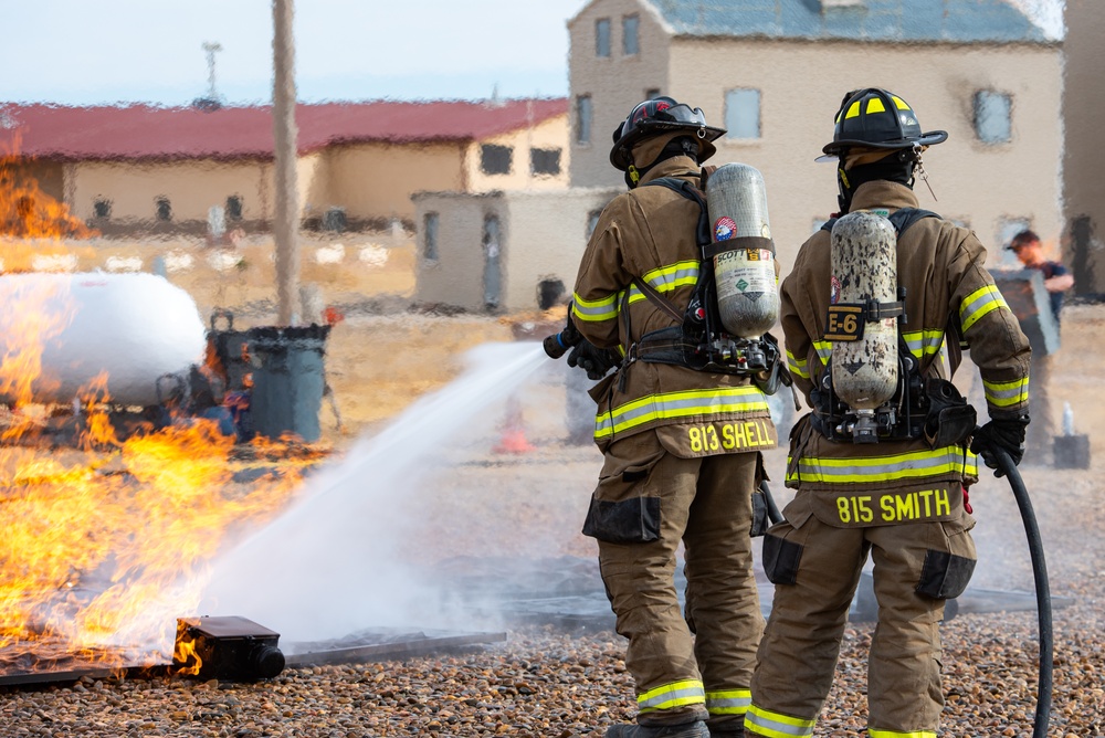 Cannon hosts live fire training