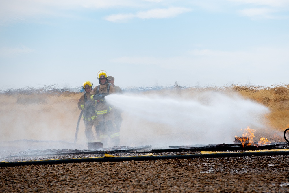 Cannon hosts live fire training