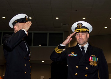 USS Kentucky Gold Change of Command