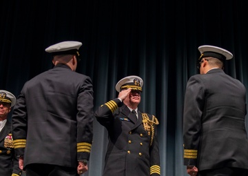 USS Kentucky Gold Change of Command