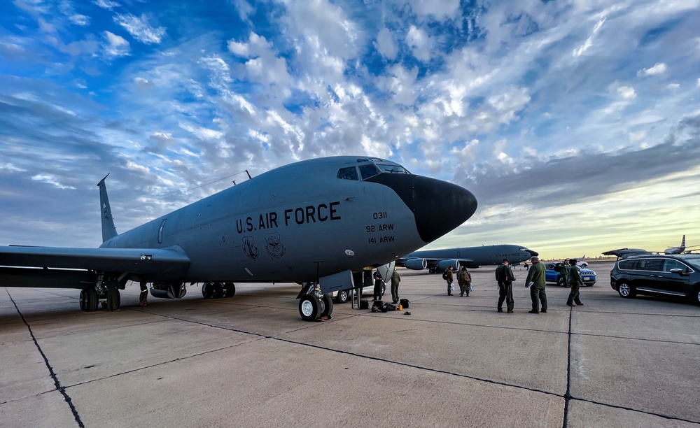 Advanced training keeps KC-135 weapons squadron Airmen agile
