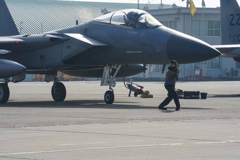 44th FS, JASDF conduct bilateral training