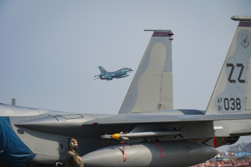 44th FS, JASDF conduct bilateral training