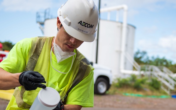 Red Hill GAC water sampling