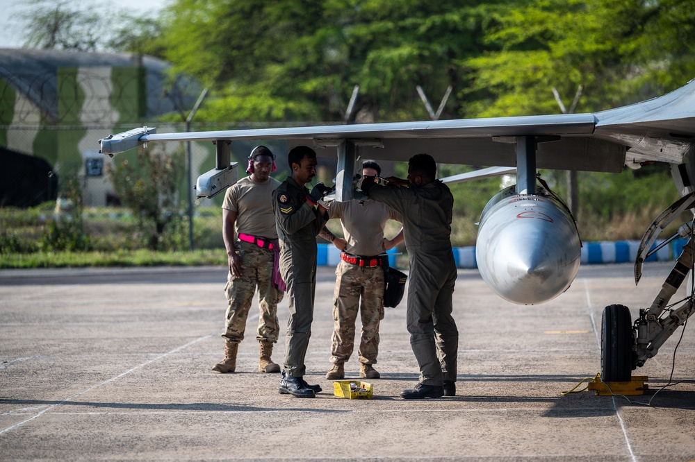 Falcon Talon 2022 integrated combat turnaround training