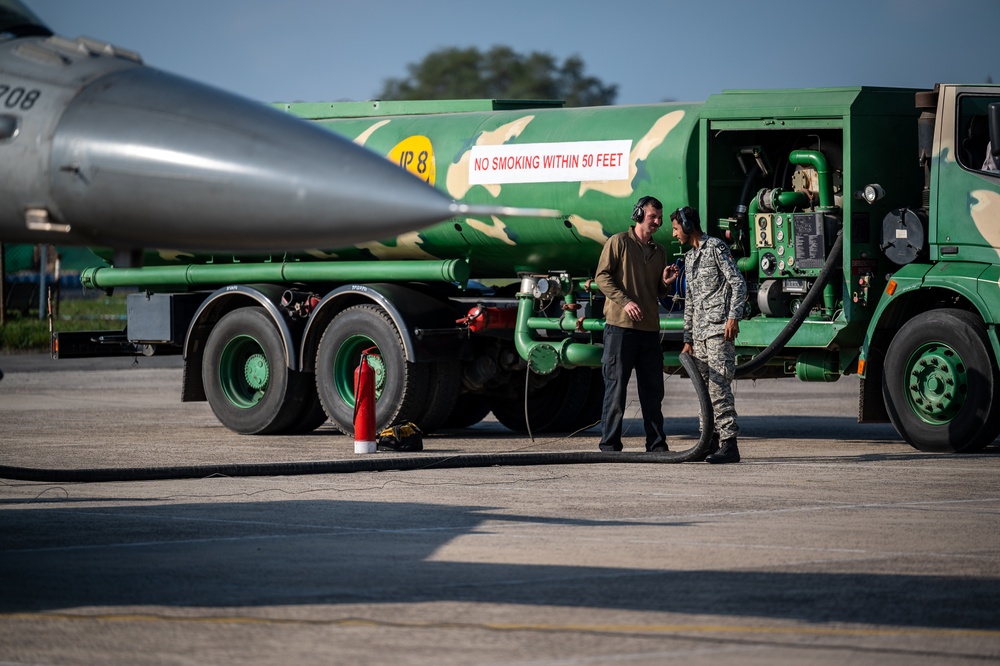 Falcon Talon 2022 integrated combat turnaround training