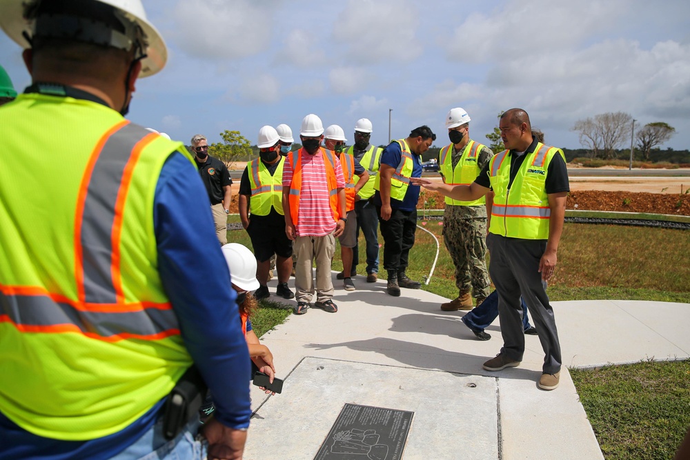 Guam and CNMI EPA visit Marine Corps Base Camp Blaz