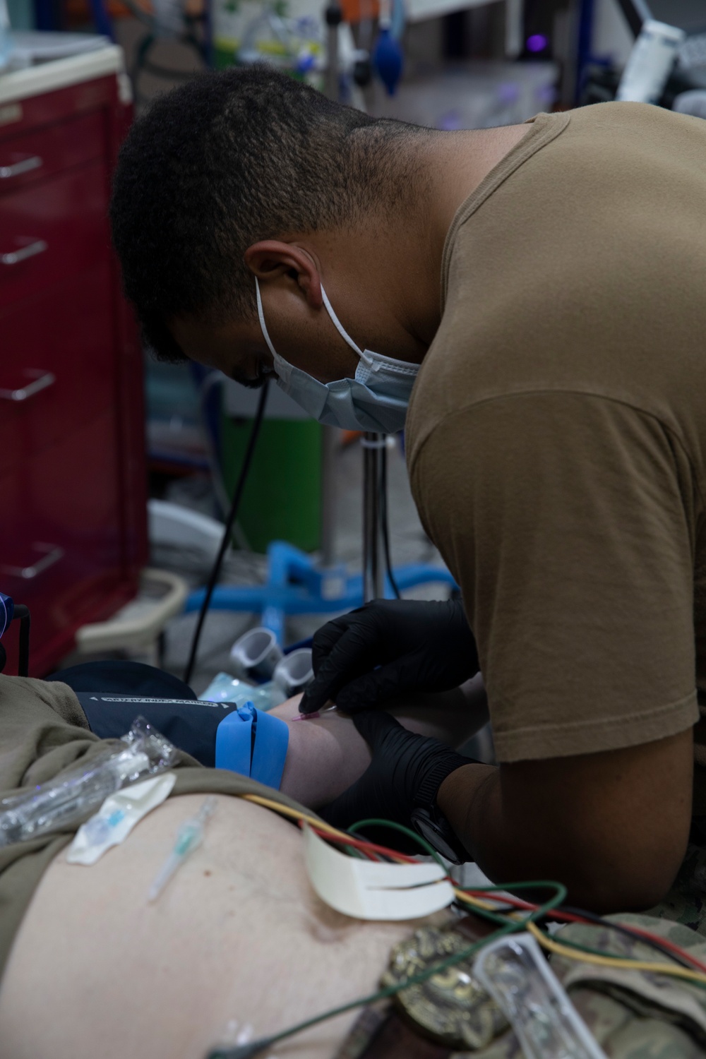 U.S. Navy Medical team and Coalition Forces execute Medical Mass Casualty Exercise on Erbil Air Base