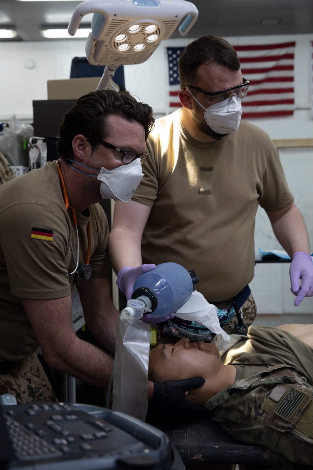 U.S. Navy Medical team and Coalition Forces execute Medical Mass Casualty Exercise on Erbil Air Base