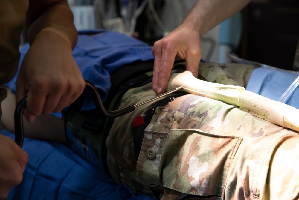 U.S. Navy Medical team and Coalition Forces execute Medical Mass Casualty Exercise on Erbil Air Base