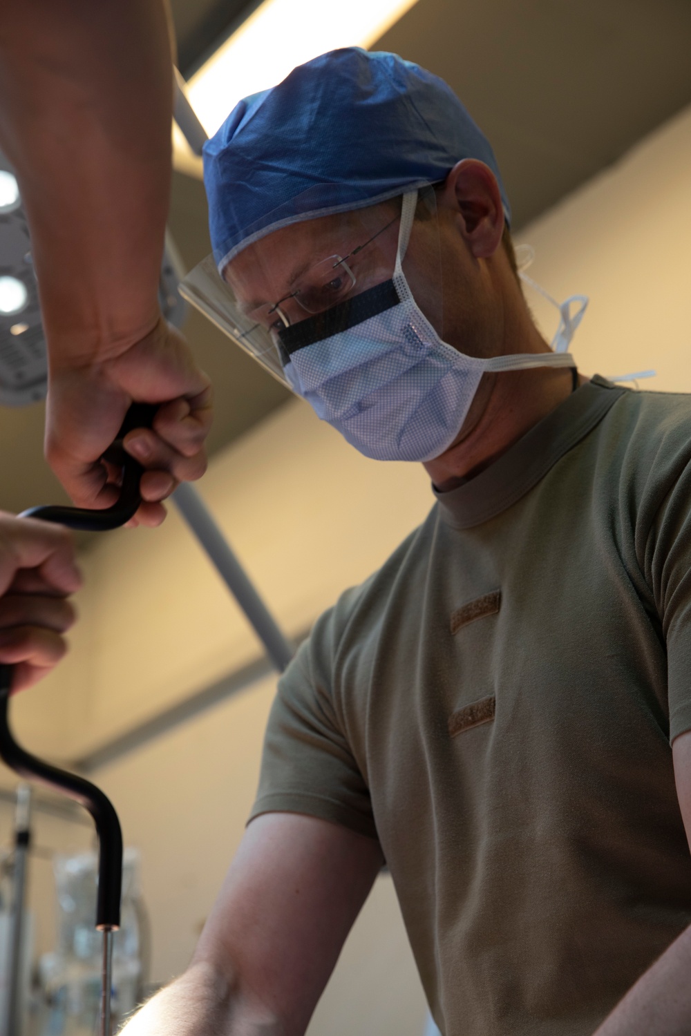 U.S. Navy Medical team and Coalition Forces execute Medical Mass Casualty Exercise on Erbil Air Base