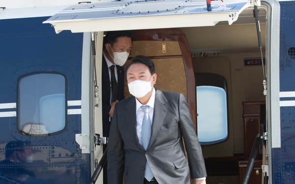 Korean president elect visits Camp Humphreys