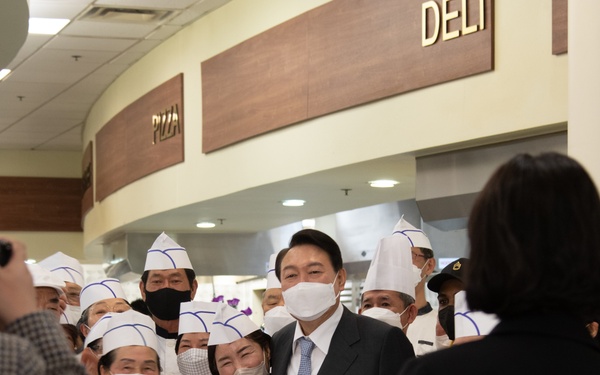 Korean president elect visits Camp Humphreys