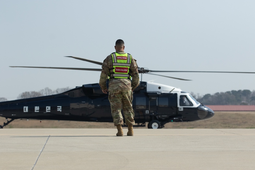 Korean president elect visits Camp Humphreys