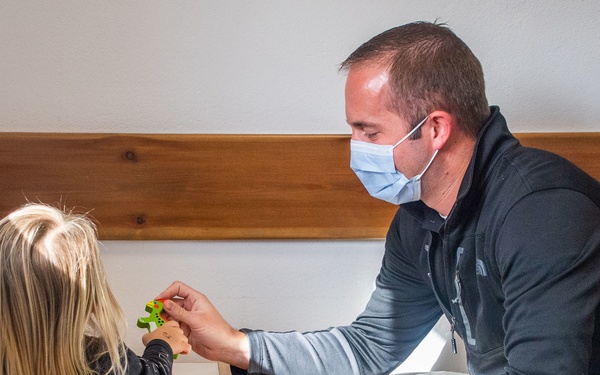 Children learn and play at EDIS Rota