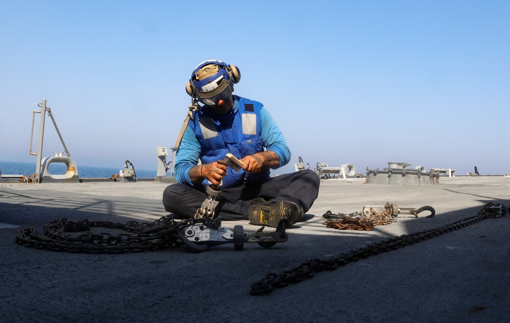 USS Fitzgerald Daily Operations