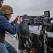 USS San Jacinto conducts a live-fire exercise in the Adriatic Sea.