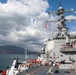 USS Ross enters port in Greece