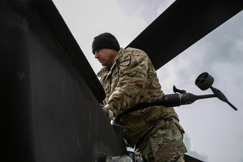 Task Force Palehorse Begins Aerial Gunnery, Poland