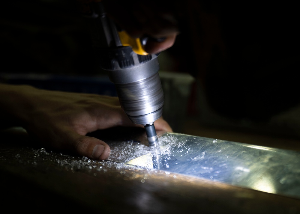 100th MXS Airmen hard at work