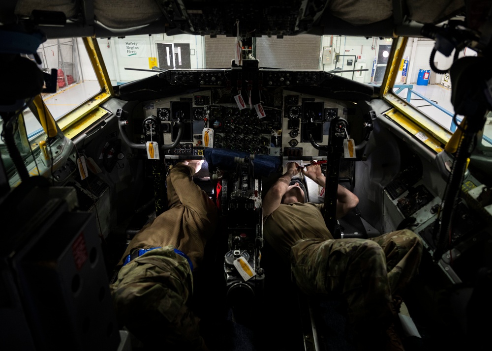 100th MXS Airmen hard at work