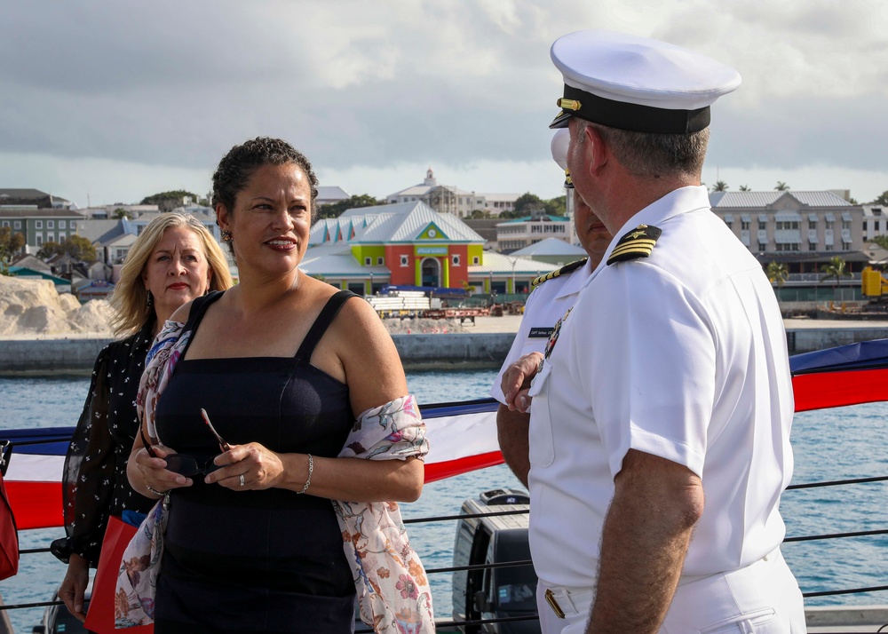 USS Porter (DDG 78) U.S. Embassy Nassau