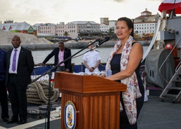 USS Porter (DDG 78) U.S. Embassy Nassau