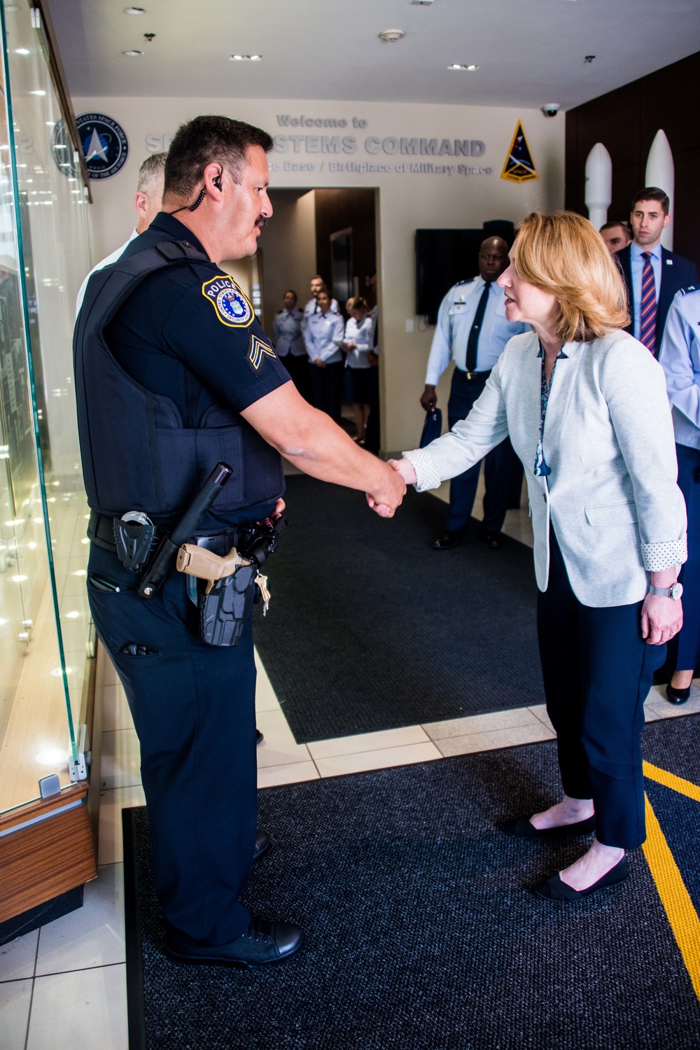 The Honorable Kathleen Hicks, Deputy Secretary of Defense Visiting LAAFB