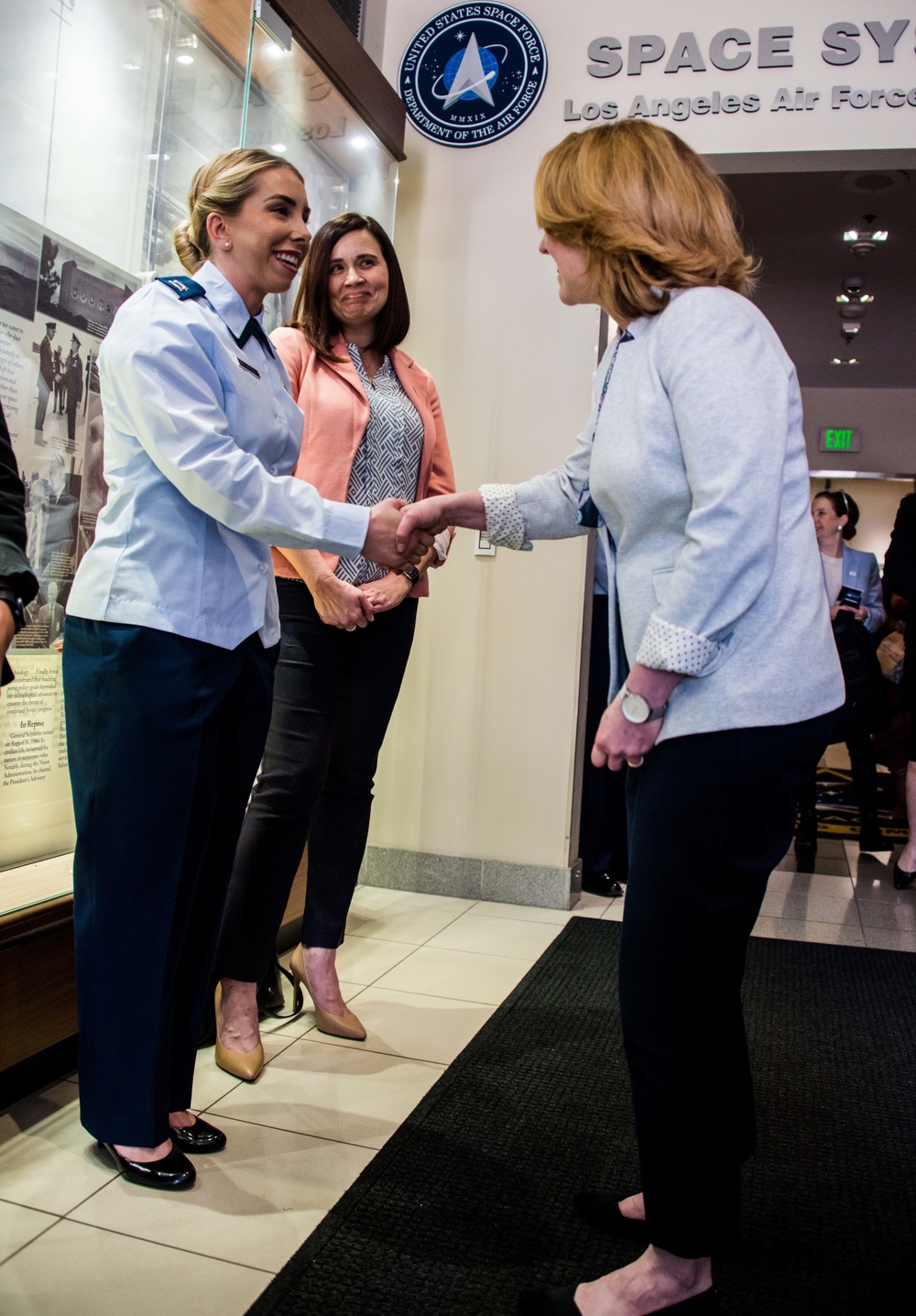 The Honorable Kathleen Hicks, Deputy Secretary of Defense, Visiting LAAFB