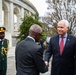 Minister of State of Angola Francisco Furtado Participates in a Public Wreath-Laying Ceremony at the Tomb of the Unknown Soldier
