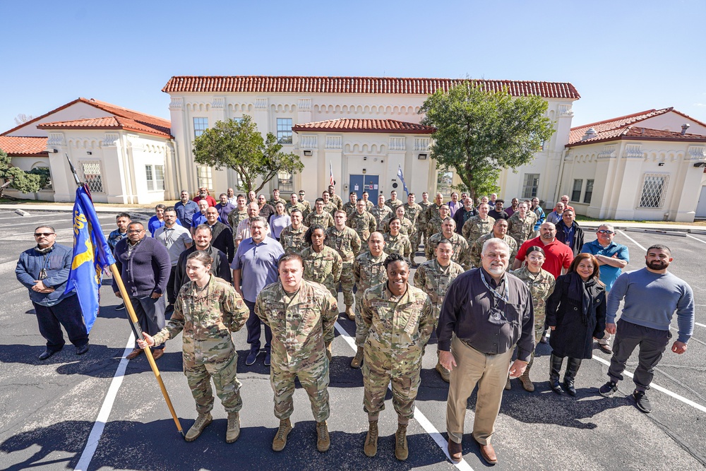 690th  Cyberspace Control Squadron takes Squadron photo