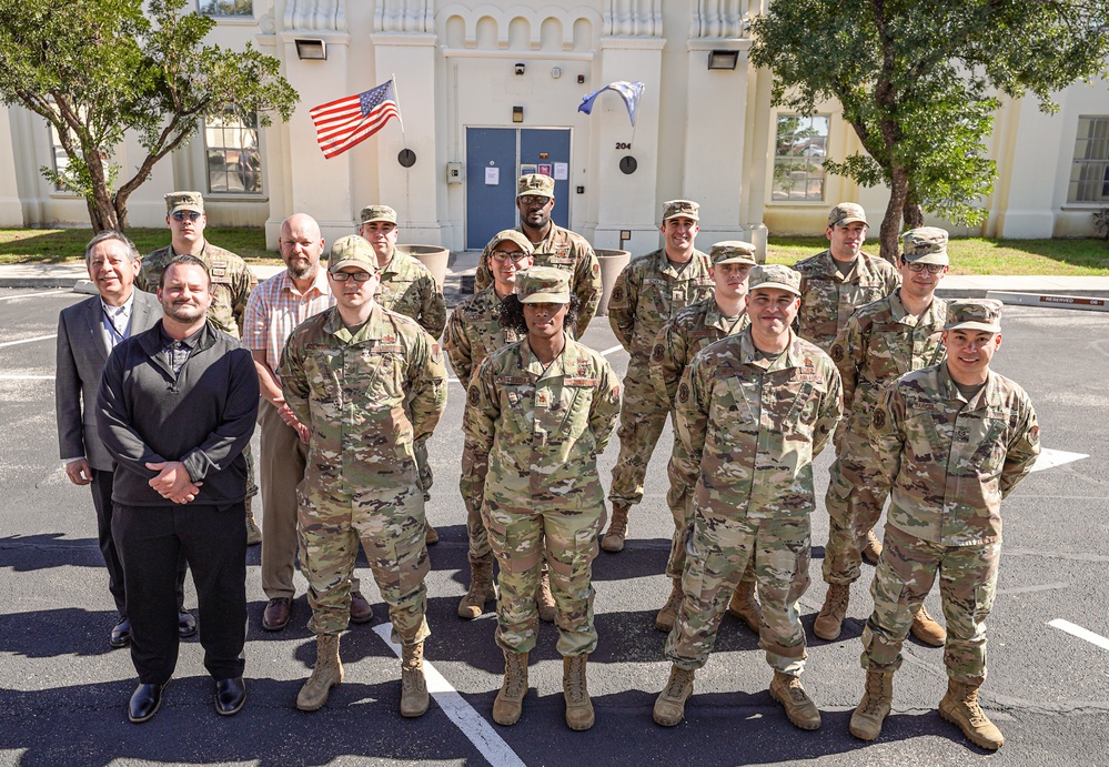 690th  Cyberspace Control Squadron takes Squadron photo