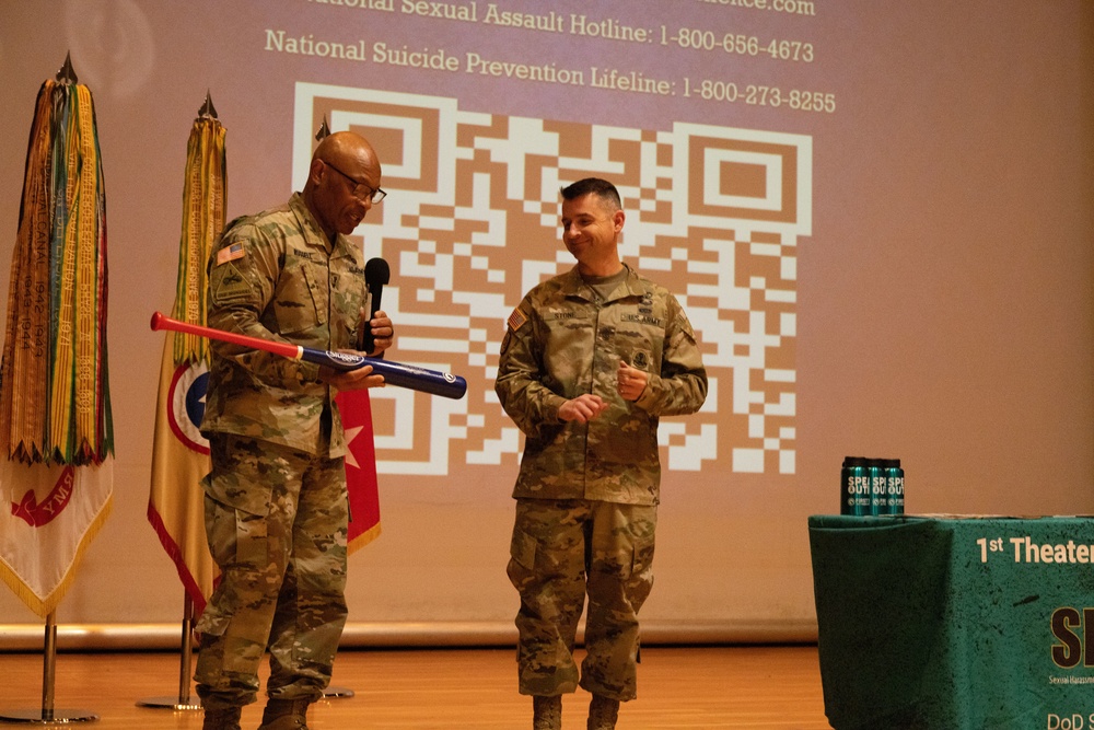 1st TSC Hosts Sexual Assault Awareness and Prevention Month Event