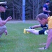 CDR John B. Horn Performs Push-Ups During a PST.