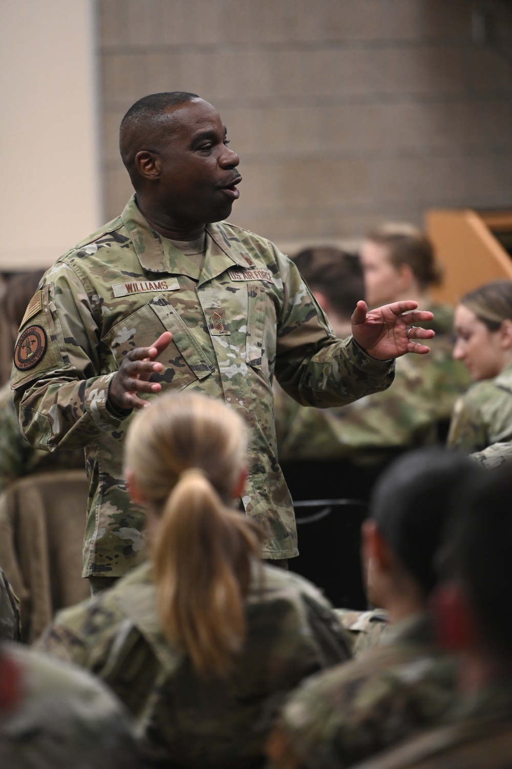 Chief Master Sergeant of the Air National Guard Visits 119 Wing