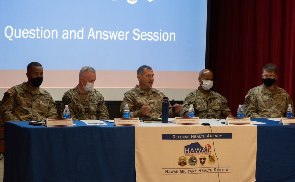 Medical Treatment Facility leaders host town hall for new DHA employees