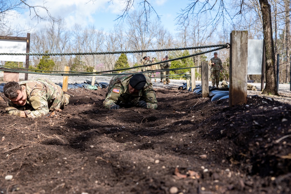 883 QM Company conquers Kentucky confidence course