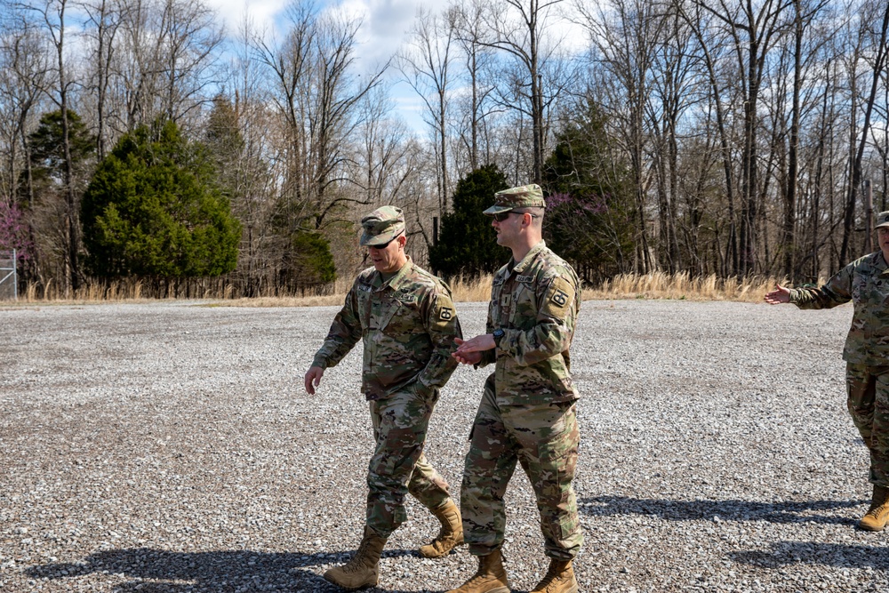 883 QM Company conquers Kentucky confidence course