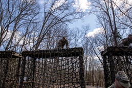 883 QM Company conquers Kentucky confidence course